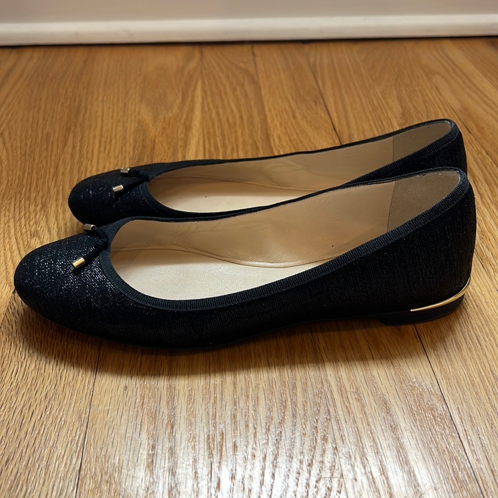 Authentic Jimmy Choo woven ballet flat size 38